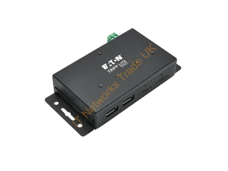 U460-2A2C-IND - Tripp Lite U460-2A2C-Ind Interface Hub Usb 3.2 Gen 2 (3.1 Gen 2) Type-C 10000 Mbit/S Black