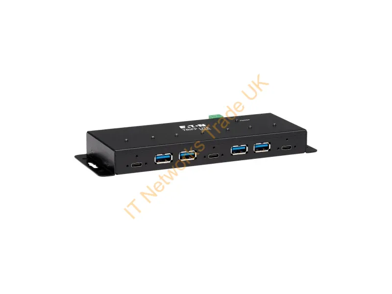 U460-4A3C-IND - Tripp Lite U460-4A3C-Ind Interface Hub Usb 3.2 Gen 2 (3.1 Gen 2) Type-C 10000 Mbit/S Black