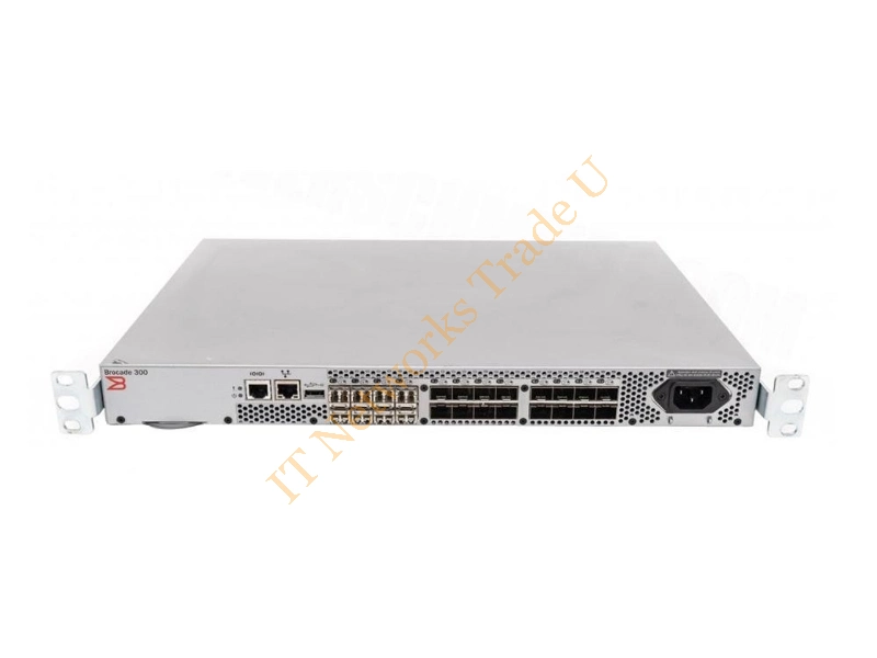 U510F Dell Brocade 300 24-Port Fibre Channel Network Switch