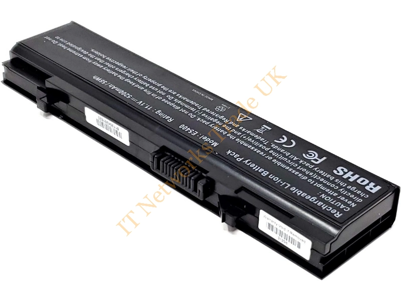 U725H Dell 56Whr 6-Cell Li-Ion Battery for Latitude E5400, E5410, E5500, E5510 Laptop Battery