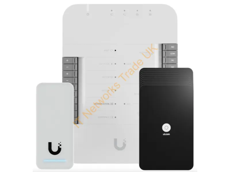 UA-G2-SK - Ubiquiti G2 Starter Kit security access control system Black, Silver