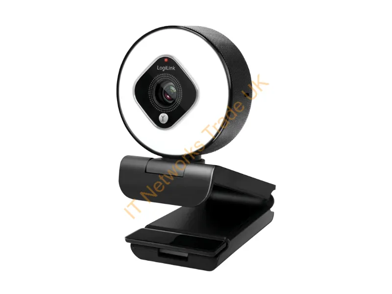 UA0384 - LogiLink UA0384 webcam 2 MP 1920 x 1080 pixels USB 2.0 Black, White