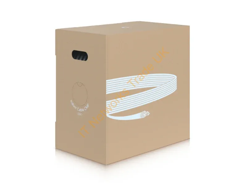 UACC-CABLE-C6A-CMP - Ubiquiti UACC-Cable-C6A-CMP networking cable White 305 m Cat6a U/UTP (UTP)