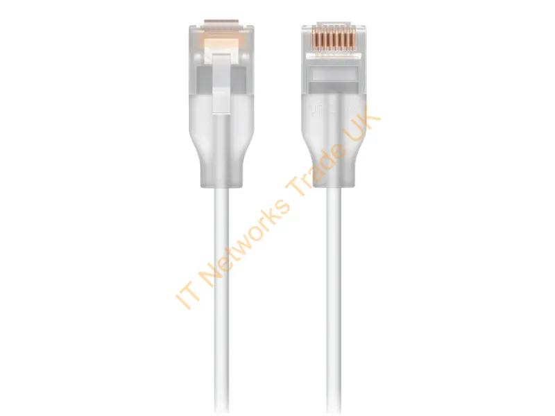 UACC-CABLE-PATCH-EL-0.15M-W-24 - Strategic Sourcing Ubiquiti Uacc-Cable-Patch-El-0.15M-W-24 Networking Cable Translucent,White Cat6