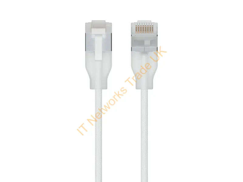 UACC-CABLE-PATCH-EL-C6A-0.15M-W-24 - Strategic Sourcing Ubiquiti Raided Shielded Rj45 Patch Cable