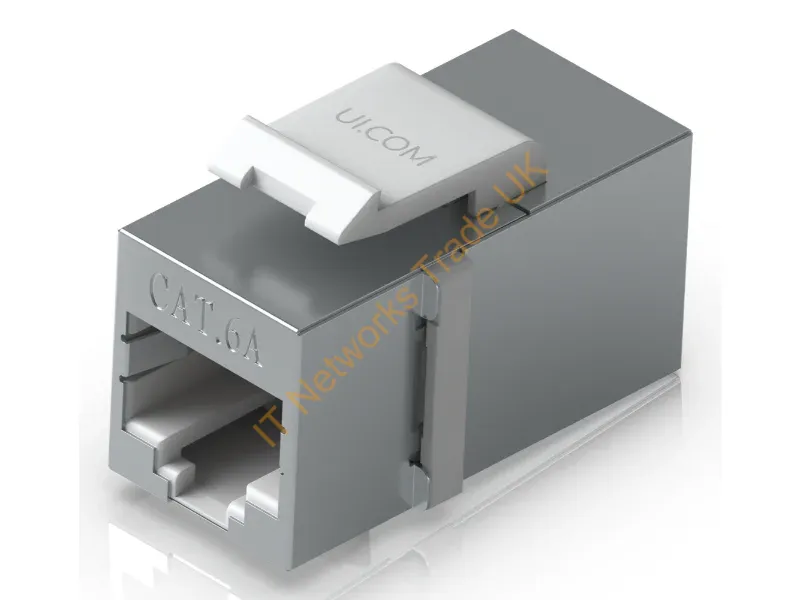 UACC-KEYSTONE-COUPLER-C6A - Strategic Sourcing Ubiquiti Pass-Through Cat6A Keystone Coupler