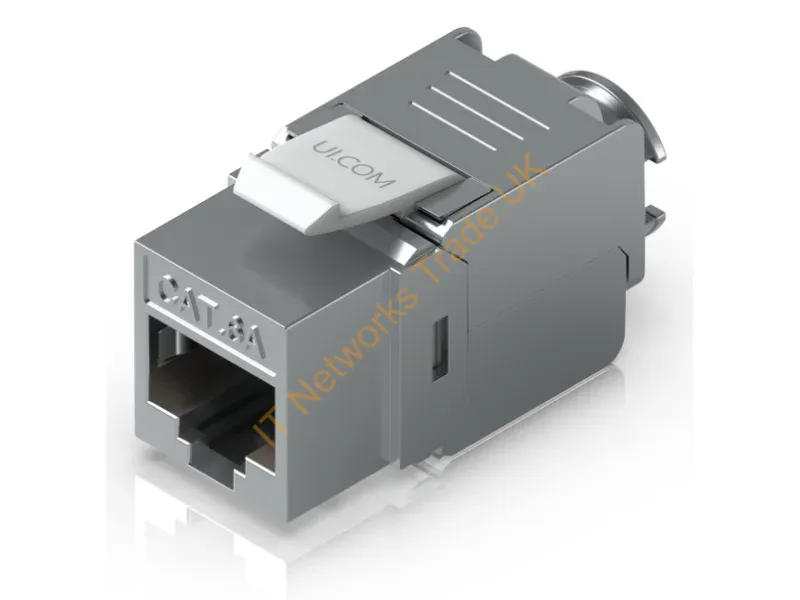 UACC-KEYSTONE-JACK-C6A - Strategic Sourcing Ubiquiti Keystone For Term A Cat6A Ethernet Jack