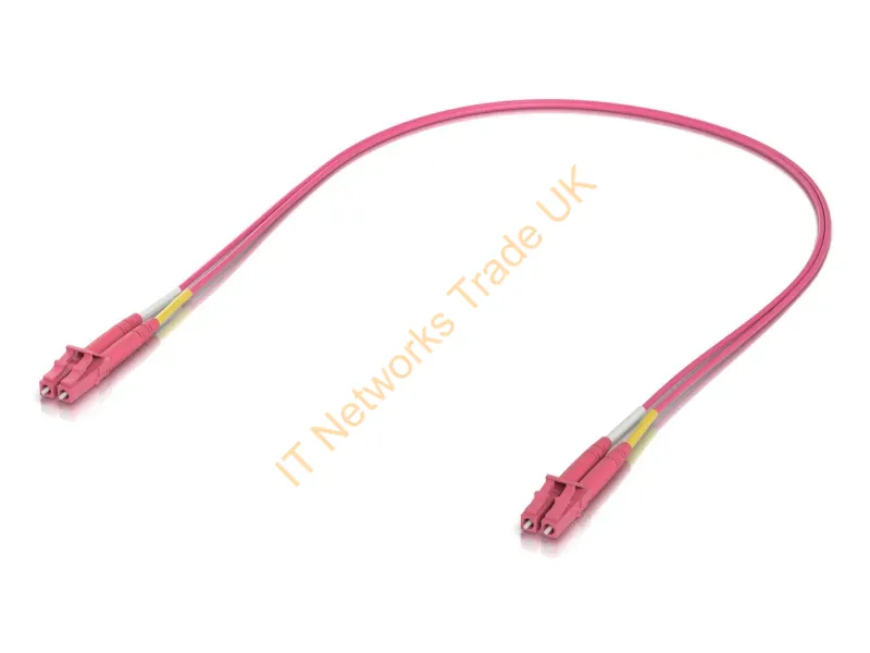 UACC-OFC-M2-LULU-0.5M-50 - Ubiquiti UACC-OFC-M2-LULU-0.5M-50 InfiniBand/fibre optic cable LC LC/LC Rose