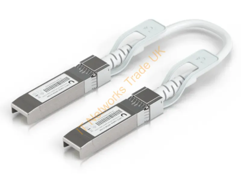 UACC-UPLINK-SFP28-0.15M-10 - Ubiquiti Uacc-Uplink-Sfp28-0.15M-10 Infiniband/Fibre Optic Cable 5.91" (0.15 M) White