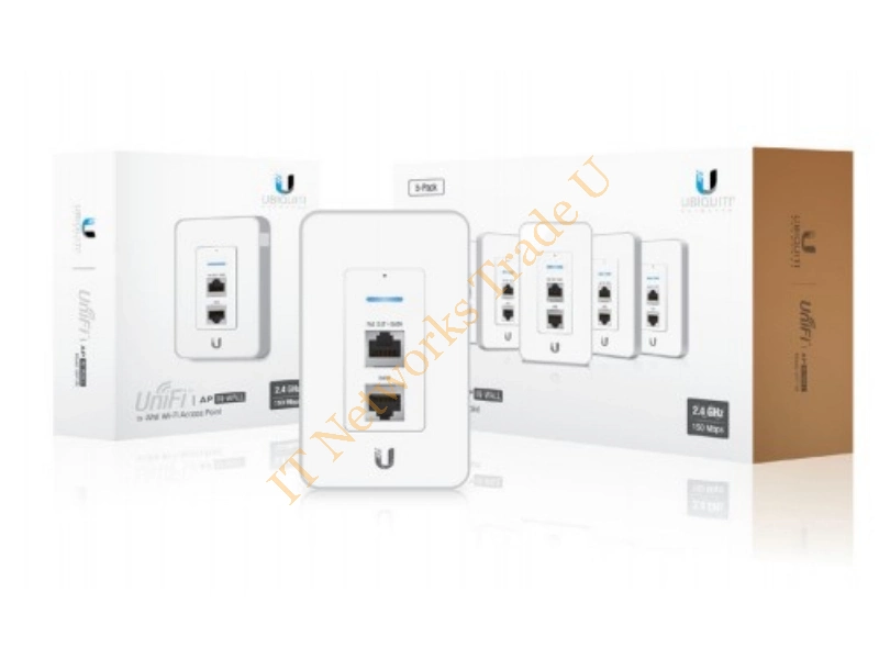 UAP-IW-5 - Ubiquiti Networks UniFi UAP-IW 150Mbit/s Power over Ethernet (PoE) White WLAN access point Networking device