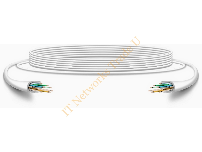 Ubiquiti Networks UC-C6-CMR Cat6 White networking cable