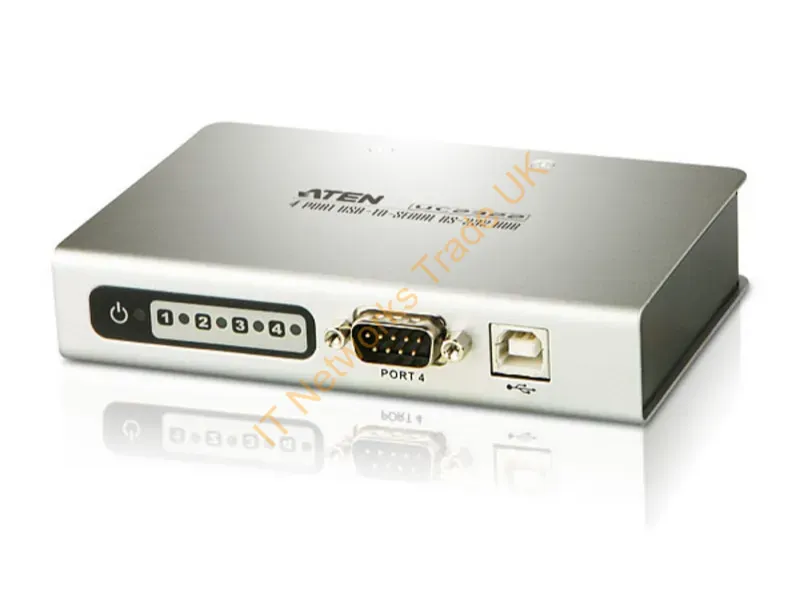 UC2324 - Aten Uc2324-At Laptop Dock/Port Replicator Usb 2.0 Type-B Metallic