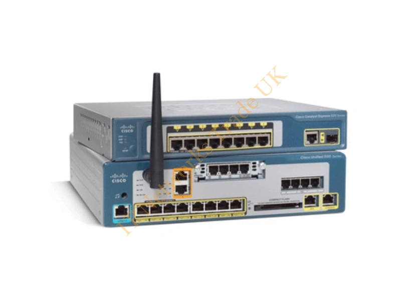 UC540W-BRI-K9 Cisco 540W-BRI Unified Communications Wireless Broadband Router 8 x 10/100Base-TX PoE LAN 1 x 10/100Base-TX WAN 2 x ISDN BRI (S/T) WAN 1 Wireless Router