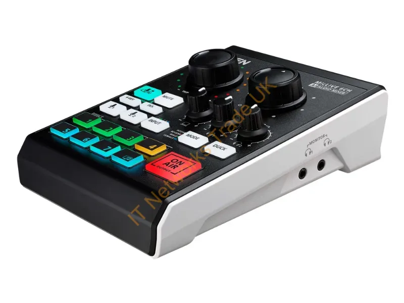 UC8000 - Aten Uc8000 Audio Mixer 6 Channels 20 - 20000 Hz Black, Gray