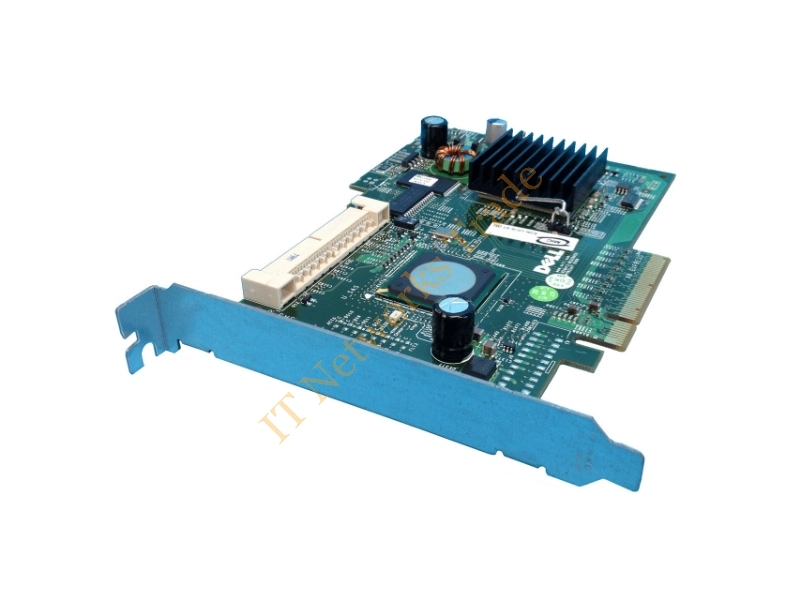 UCS-51 Dell PERC 5/IR Single Channel PCI-Express SAS RAID Controller for PowerEdge / PowerVault Server Server Accessory