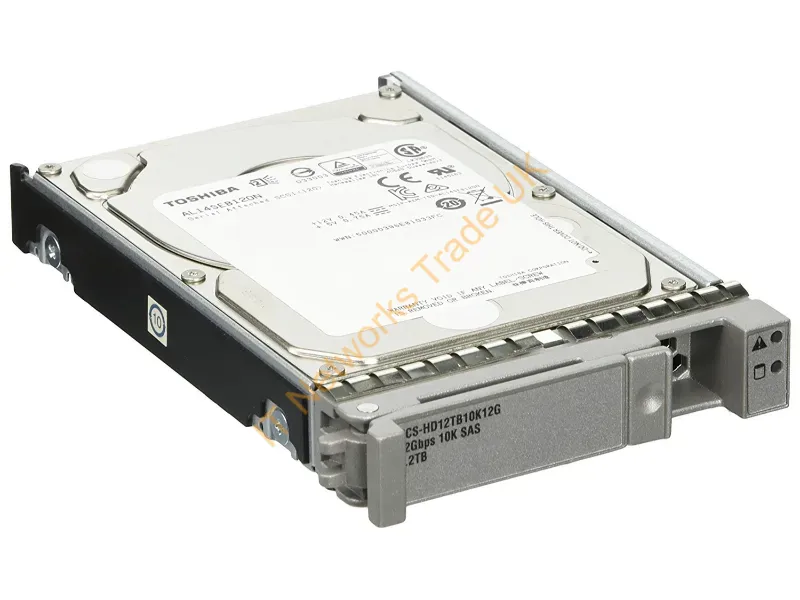 UCS-HD12TB10K12G= Cisco 1.2TB 10000RPM SAS 12GB/s Hot-Swap 2.5-inch Server Hard Drive Internal HDD