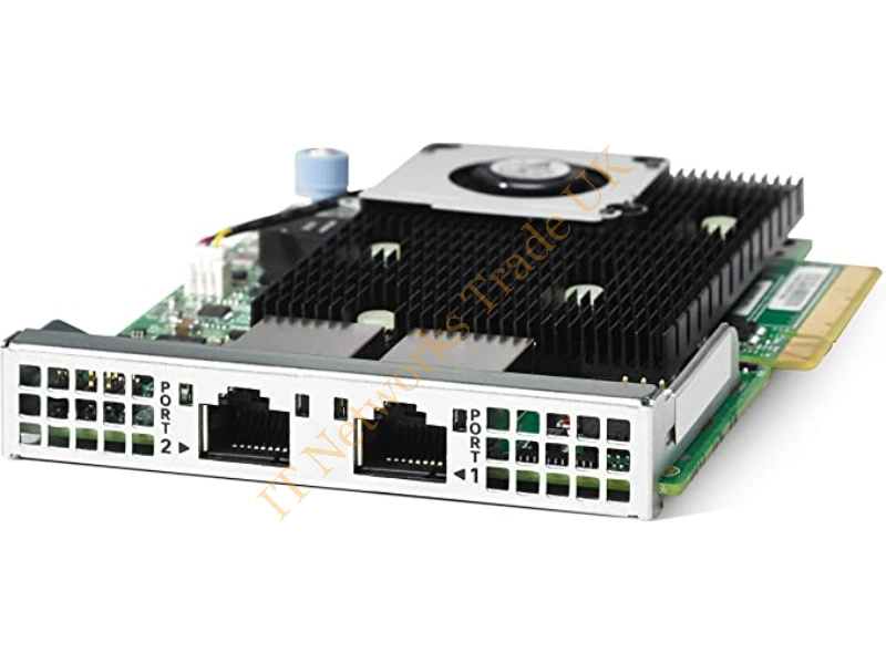 UCSC-MLOM-C10T-02= Cisco 10Gigabit Ethernet Card PCI Express 2.0 2 Port(s) 2 Twisted Pair Networking Accessory