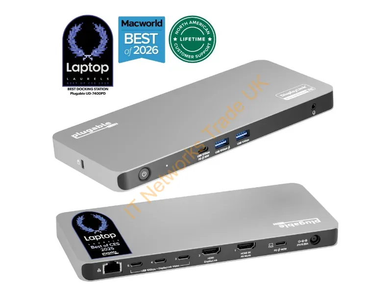 UD-7400PD - Plugable Technologies Usb C Dock  5 Monitors