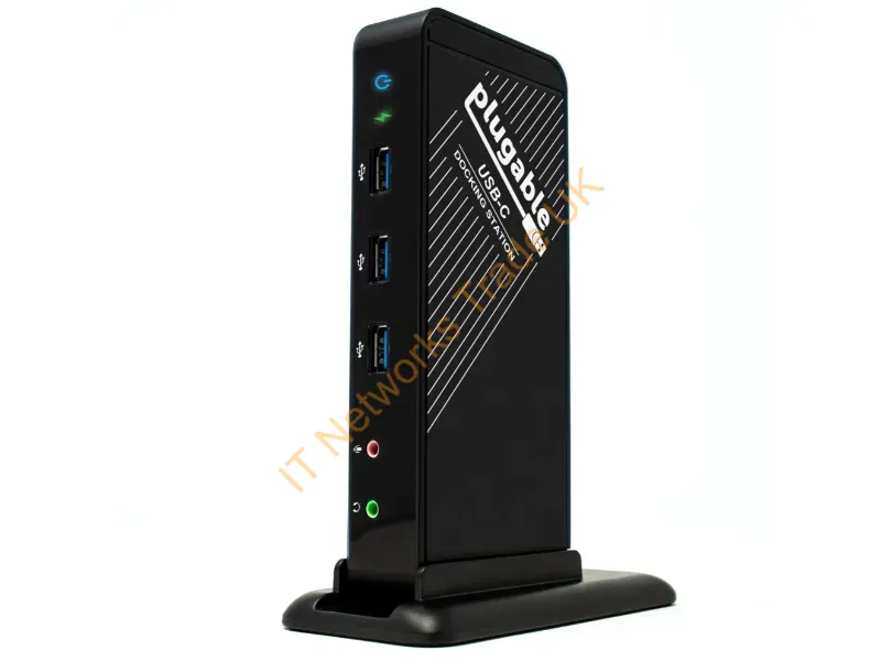 UD-CA1A - Plugable Technologies Ud-Ca1A Laptop Dock/Port Replicator Docking Usb 3.2 Gen 1 (3.1 Gen 1) Type-C Black