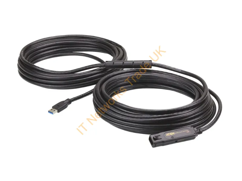 UE3315A - Aten Ue3315A Usb Cable Usb 3.2 Gen 1 (3.1 Gen 1) 590.6" (15 M) Usb A Black