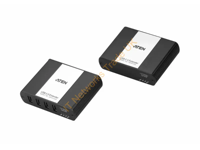 UEH4102 - Aten Ueh4102 Network Extender Network Transmitter & Receiver Black 10, 100, 1000 Mbit/S