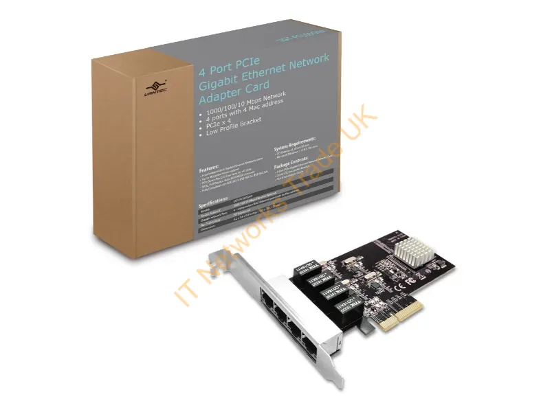 UGT-PC100GNA - Vantec Ugt-Pc100Gna Interface Cards/Adapter Internal Rj-45