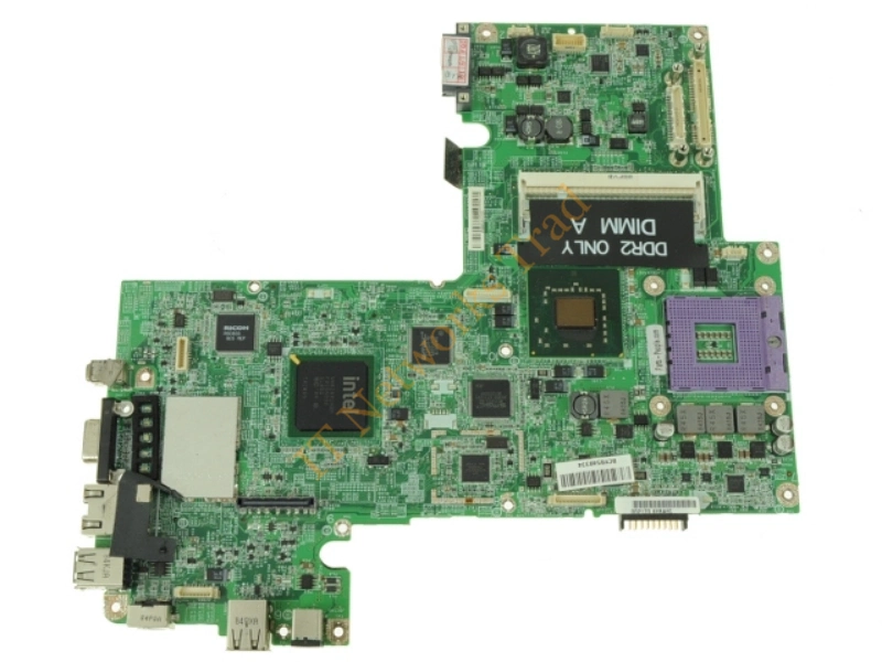 UK434 Dell System Board for Inspiron 1720 Laptop Laptop Motherboard