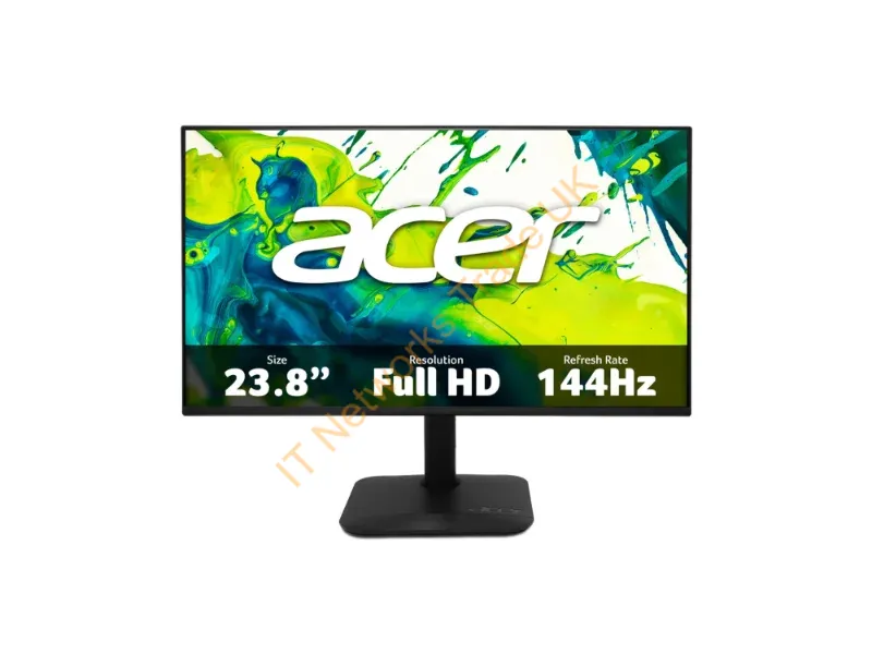 UM.QX2EE.609 - Acer KA242Y P6bi KA2 Series LCD monitor 24" (23.8" viewable) 1920 x 1080 Full HD (1080p) @ 144 Hz 250 cd/m? 1 ms HDMI, VGA black