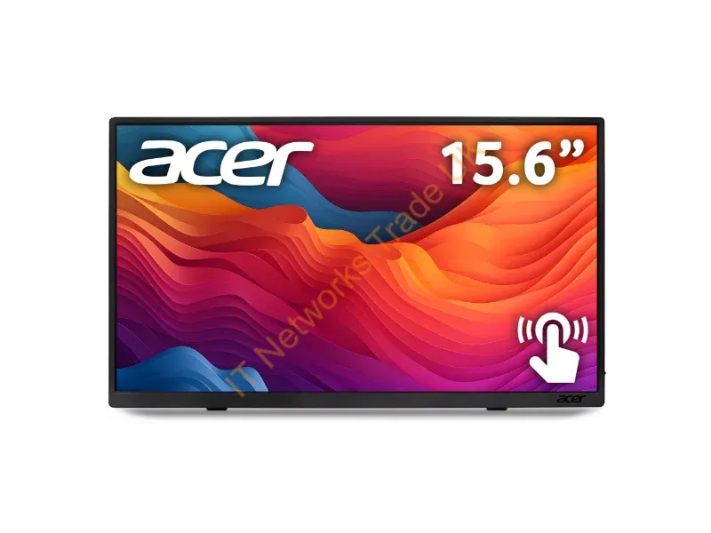 UM.ZP1EE.011 - Acer PM161QT 15.6 Full HD IPS 60Hz 6ms USB-C HDR10 TouchScr