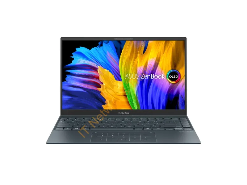 UM325UA-DS71 - Asus Zenbook 13 Oled Um325Ua-Ds71 Laptop Amd Ryzen 7 5700U 13.3" Full Hd 8 Gb Lpddr4X-Sdram 512 Gb Ssd Wi-Fi 5 (802.11Ac) Windows 10 Home Gray