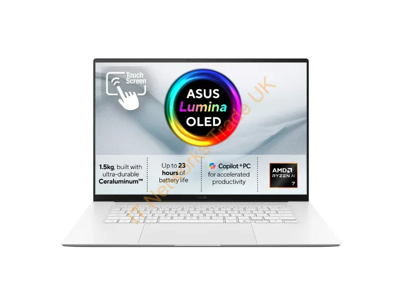 UM5606GA-SR040W - ASUS Zenbook S 16 UM5606GA AMD Ryzen AI 7 445 32GB RAM 1TB S