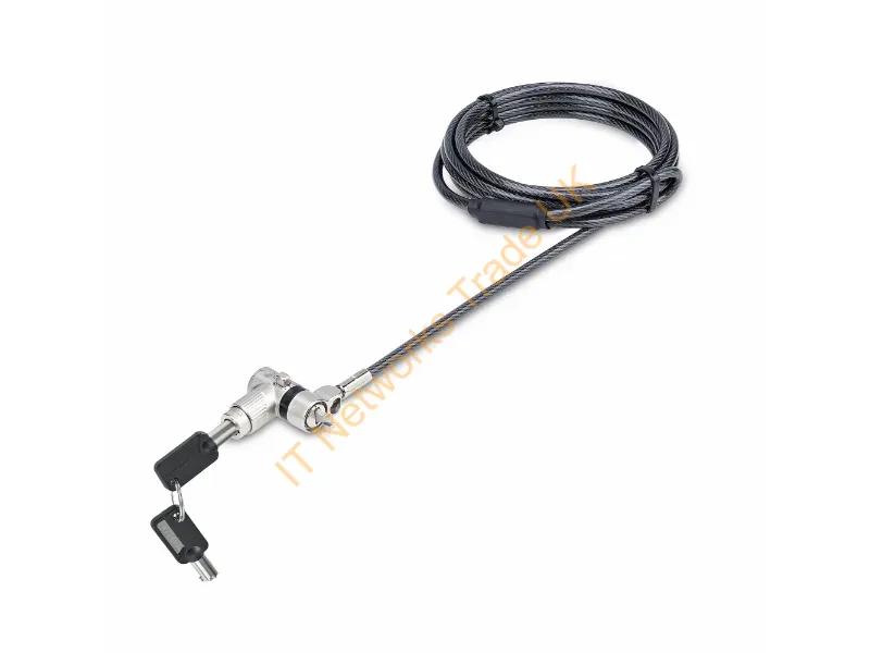 UNIVKA25-LAPTOP-LOCK - Startech.Com Univka25-Laptop-Lock Cable Lock Black 78.7" (2 M)