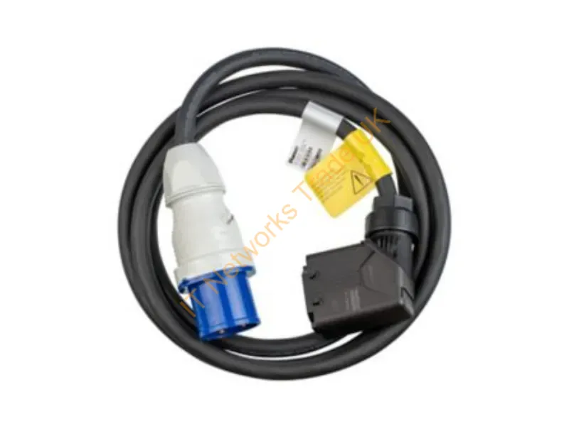 UPDUCRD9 - Panduit Upducrd9 Power Cable Black 118.1" (3 M) Iec60309 3P + E