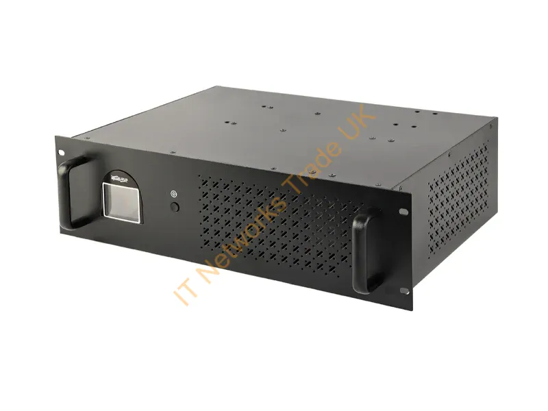 UPS-RACK-1500 - Gembird Ups rack 19'' 3.4u 1500va, 4xiec 230v out, iec14 in,rj11, usb, lcd uninterruptible power supply (UPS) Line-Interactive 1.5 kVA 900 W 4 AC outlet(s)