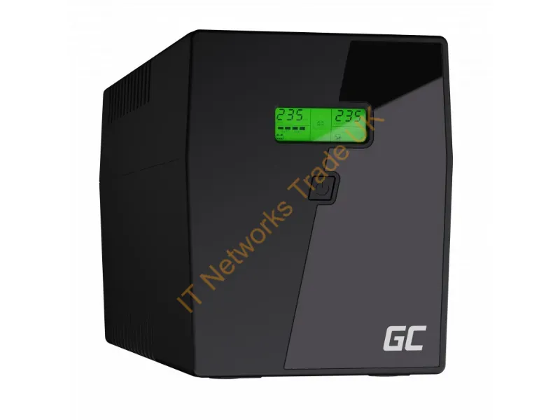 UPS04 - Green Cell UPS04 uninterruptible power supply (UPS) Line-Interactive 1.999 kVA 900 W 5 AC outlet(s)