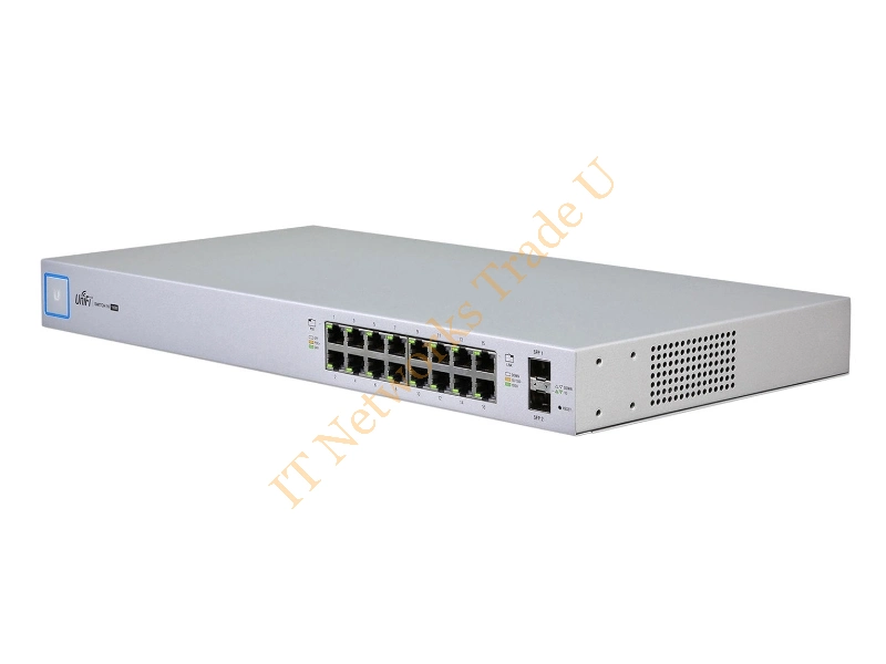 US-16-150W - Ubiquiti Networks UniFi US-16-150W Managed Gigabit Ethernet (10/100/1000) Power over Ethernet (PoE) 1U White network switch