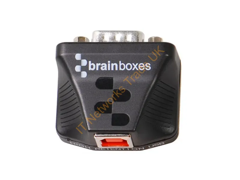 US-235 - Brainboxes Us-235 Cable Gender Changer Rs232 Usb Black