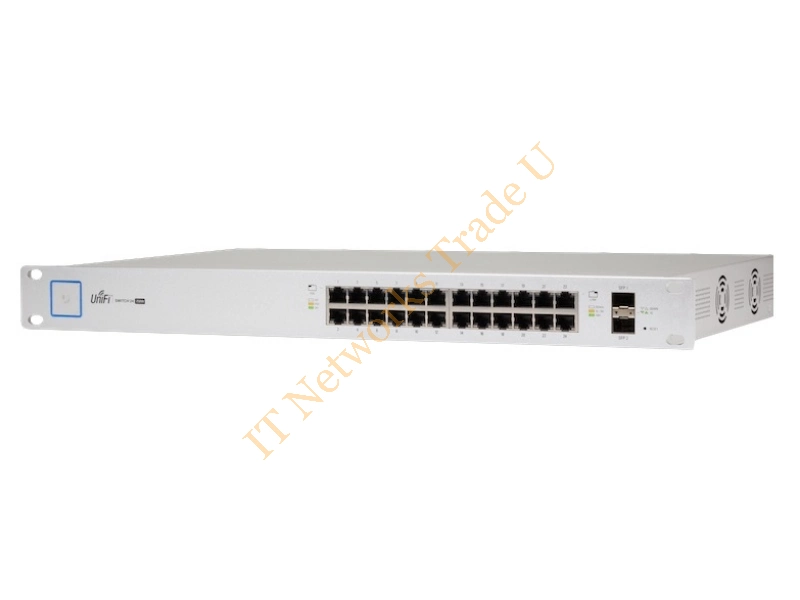 US-24-250W - Ubiquiti Networks UniFi US-24-250W Managed network switch Gigabit Ethernet (10/100/1000) Power over Ethernet (PoE) 1U Silver network switch
