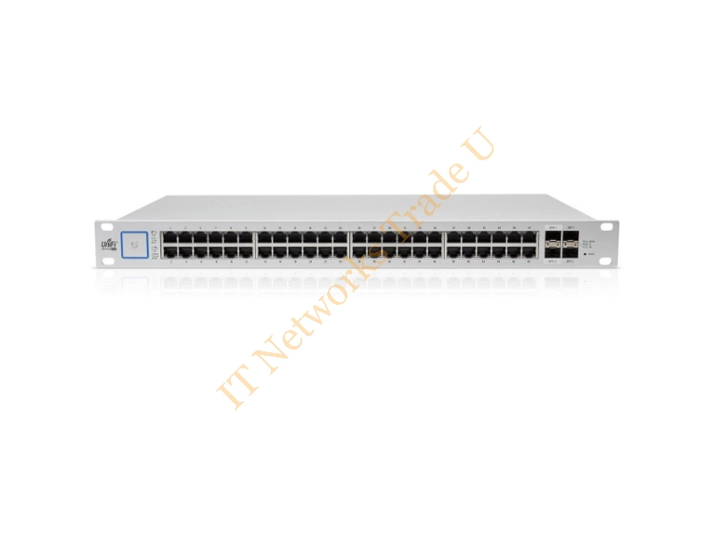 US-48-500W Ubiquiti Networks 48-Port x 10/100/1000Mb/s (RJ45) PoE+ Gigabit Ethernet Managed Network Switch