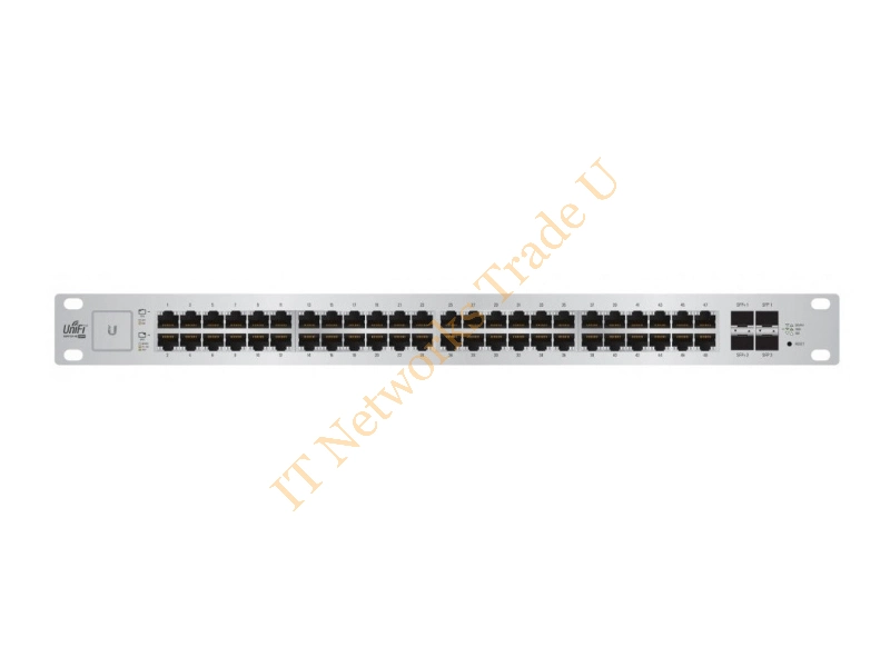 US-48-750W - Ubiquiti Networks UniFi US-48-750W Managed network switch Gigabit Ethernet (10/100/1000) Power over Ethernet (PoE) 1U Silver network switch