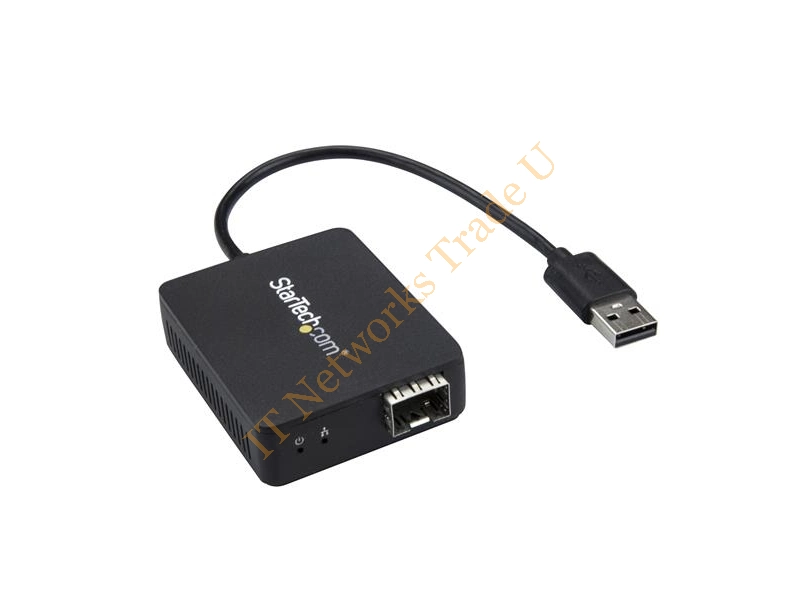 StarTech.com USB 2.0 to Fiber Optic Converter Open SFP Networking Accessory