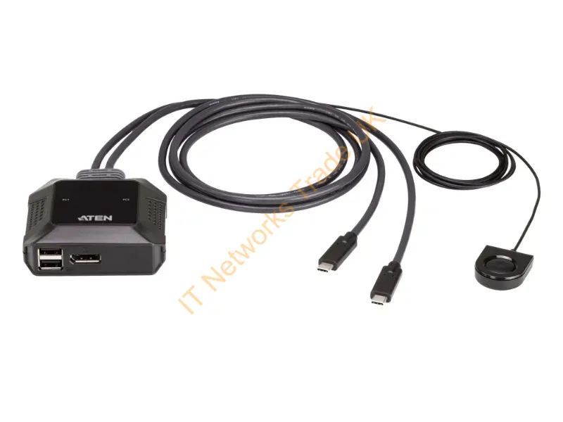 US3312 - Aten Us3312 Kvm Switch Black