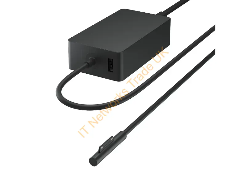 US7-00001 - Microsoft Surface 127W Power Supply Laptop, Tablet Black Ac Indoor
