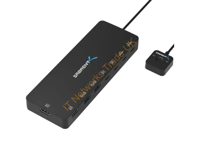 USB-CKDH - Sabrent Usb-Ckdh Kvm Switch Black