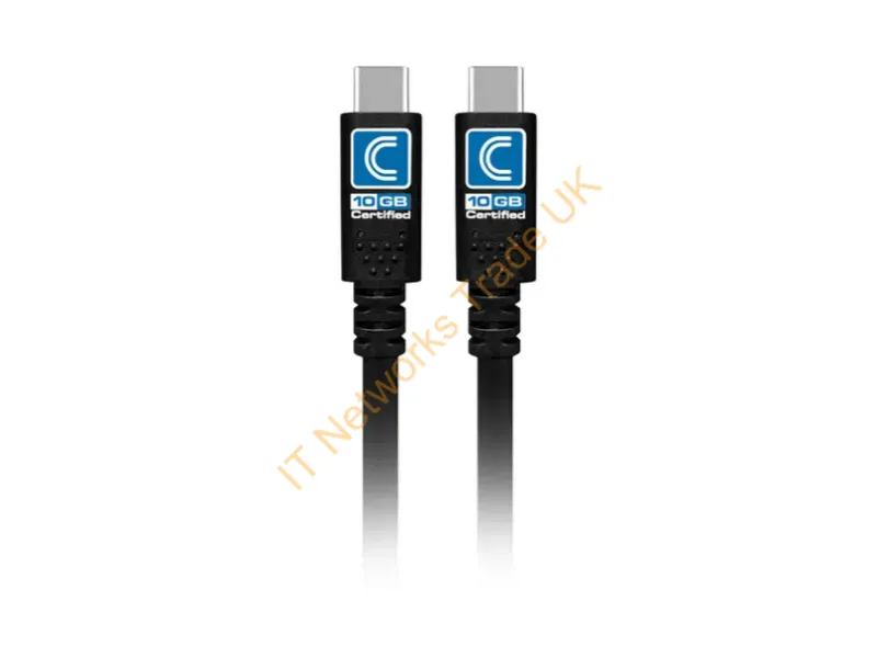 USB10G-CC-15PROBLKA - Comprehensive Usb10G-Cc-15Problka Usb Cable Usb 3.2 Gen 2 (3.1 Gen 2) 177.2" (4.5 M) Usb C Black