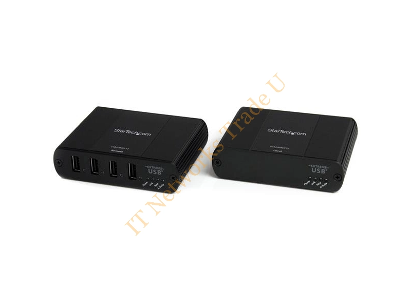 StarTech.com 4 Port USB 2.0 Extender over Cat5 or Cat6 Up to 330 ft (100m) Accessory
