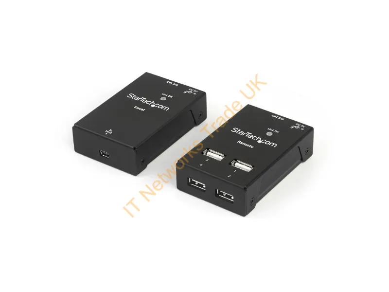 StarTech.com 4-Port USB 2.0-Over-Cat5-or-Cat6 Extender 165ft (50m) Accessory