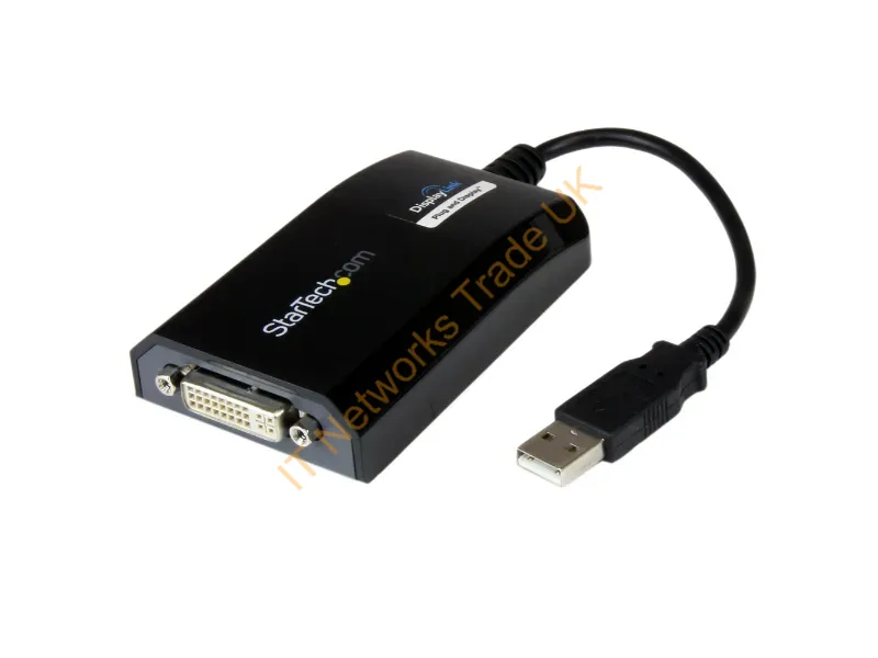USB2DVIPRO2 - Startech.Com Usb2Dvipro2 Usb Graphics Adapter 1920 X 1200 Pixels Black