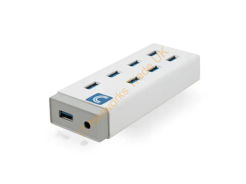 USB3-7HUB - Comprehensive Usb3-7Hub Interface Hub Usb 3.2 Gen 1 (3.1 Gen 1) Type-A 5000 Mbit/S White
