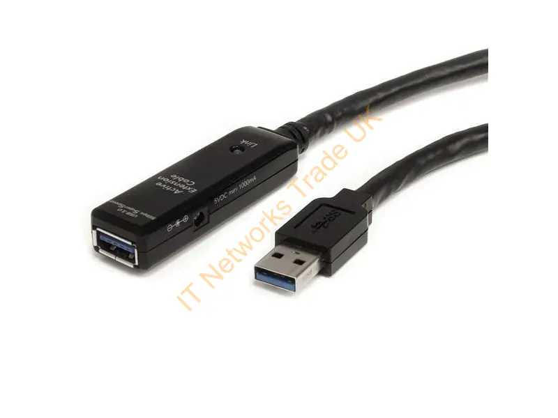 USB3AAEXT3M - Startech.Com Usb3Aaext3M Usb Cable Usb 3.2 Gen 1 (3.1 Gen 1) 118.1" (3 M) Usb A Black